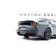 Body kit e accessori visivi Diffusore posteriore Street Pro Ford Mustang Dark Horse Mk7 (rosso) | race-shop.it