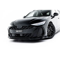 MAXTON DESIGN splitter anteriore per Audi A6 S-Line C9, nero lucido, V1