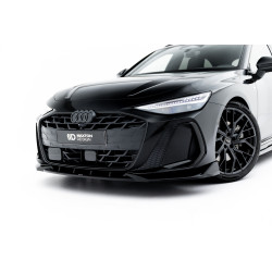 MAXTON DESIGN splitter anteriore per Audi A6 S-Line C9, nero lucido, V2