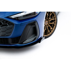 MAXTON DESIGN alette anteriori per Audi A5 S-Line / S5 Sedan / Avant B10, nero lucido