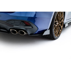 MAXTON DESIGN alette laterali posteriori per Audi S5 Sedan / Avant B10, nero lucido