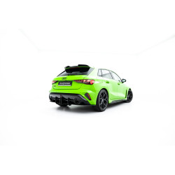 MAXTON DESIGN Street Pro diffusore posteriore per Audi RS3 Sportback 8Y Facelift, nero