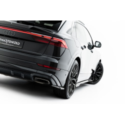MAXTON DESIGN splitter laterali posteriori per Audi Q8 S-Line Mk1 Facelift, prepreg carbonio