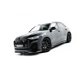 Set di splitter in carbonio preimpregnato Audi Q8 S-Line Mk1 Facelift