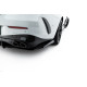 Body kit e accessori visivi MAXTON DESIGN Street Pro diffusore posteriore per Mercedes-AMG CLE 53 Aero C236, nero-rosso + alette lucide | race-shop.it