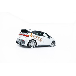 MAXTON DESIGN Street Pro diffusori minigonne + alette per Cupra Born Mk1, nero-rosso