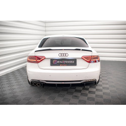 MAXTON DESIGN diffusore posteriore per Audi A5 Sportback 8T Facelift (scarico 2+0)