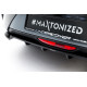 Body kit e accessori visivi Splitter posteriore (con barre verticali) Opel Corsa F Facelift (Mk6 Facelift) | race-shop.it