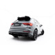 Body kit e accessori visivi Diffusore posteriore Street Pro per Audi RSQ3 Sportback / SUV F3 (rosso) | race-shop.it