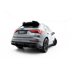 Diffusore posteriore Street Pro per Audi RSQ3 Sportback / SUV F3 (rosso)