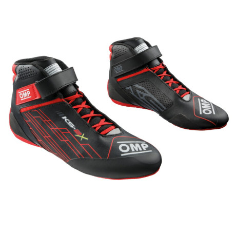 Scarpe FIA scarpe da corsa kids OMP KS-2X my2026, nero/rosso | race-shop.it