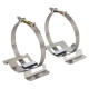Accessori OMP series 6 extinguisher brackets and clamps, 160mm | race-shop.it