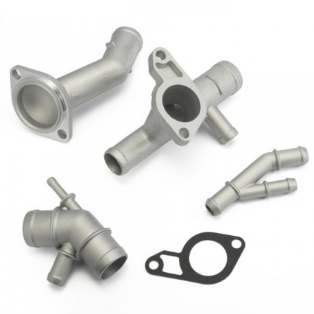 Accessori RACES Kit di aggiornamento flange di raffreddamento motore (con accessori) per VW Jetta/Golf MK4 | race-shop.it