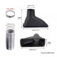 Universali RACES Universal air intake duct (Square) - Carbon look | race-shop.it