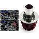 Aspirazione aria RACES RACES HiFlow twin cone air filter kit for BMW N54 engines | race-shop.it