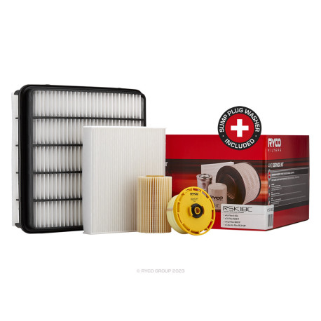 Kit di manutenzione filtri RYCO service kit RSK18C | race-shop.it