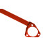 Strutbars (montanti) Barra snteriore&nbsp;superiore RACES Mitsubishi Lancer , Evo 07+ | race-shop.it