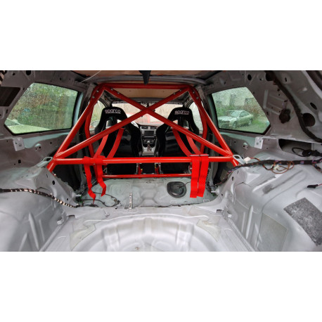 Rollcages and Rollbars Bolt-in Half Roll Cage Mitsubishi Lancer EVO X | race-shop.it