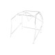 Rollcages and Rollbars Bolt-in Roll Cage Honda Civic VI HB EK | race-shop.it