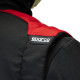Tute Tuta da corsa omologata FIA SPARCO SPRINT S ADVANCED, nero/rosso | race-shop.it