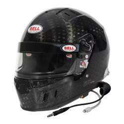 Casco integrale da corsa omologato FIA BELL GT6 RD ULTRA (HANS), carbonio