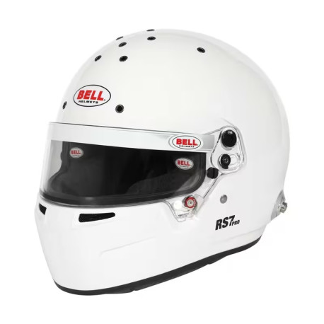 Caschi integrali Casco BELL RS7 PRO, bianco (HANS) | race-shop.it