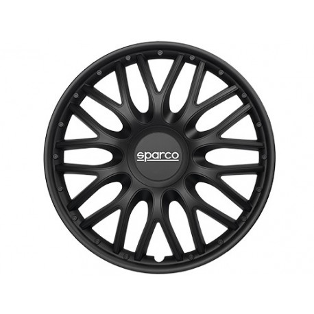 Bazár SPARCO copricerchi ROMA - 15" (Nero) DANNEGGIATO | race-shop.it