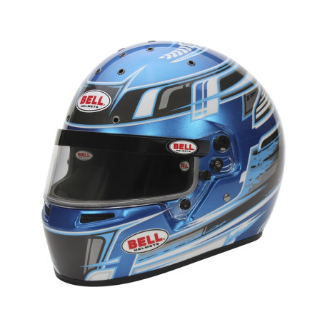 Caschi integrali Casco da karting BELL KC7-CMR PRO CHAMPION, antracite/blu | race-shop.it