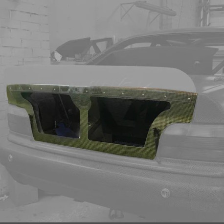 Body kit e accessori visivi HGK spoiler posteriore per BMW E36, Lexan | race-shop.it