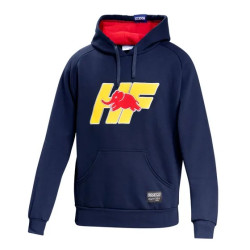 Felpa Sparco Lancia HF, blu navy