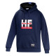 Felpe con cappuccio e giacche Felpa Sparco HF Squadra Corse, blu navy | race-shop.it