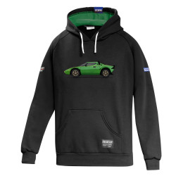 Felpa Sparco Lancia Stratos, nera