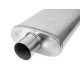 1x ingresso / 1x uscita Silenziatore centrale RACES 61, ingresso/uscita 2,75" (70mm) | race-shop.it