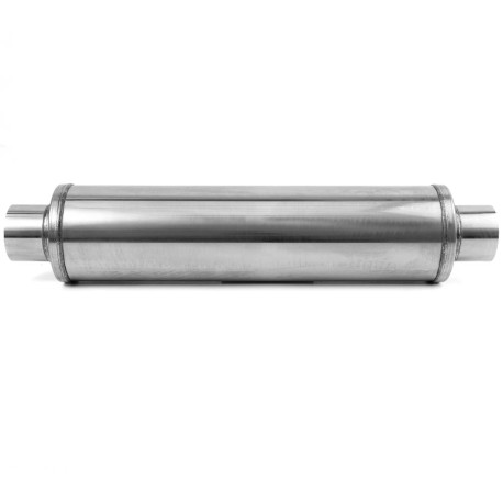 1x ingresso / 1x uscita Silenziatore centrale RACES 50, ingresso/uscita 3" (76mm) | race-shop.it