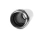 1x ingresso / 1x uscita Silenziatore centrale RACES 6, ingresso/uscita 2,25" (57mm) | race-shop.it