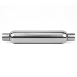 Silenziatore centrale RACES 2, ingresso/uscita 2,25" (57mm)