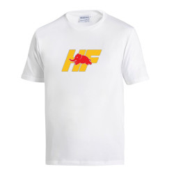 Spacro T-shirt LANCIA HF GIALLO, white