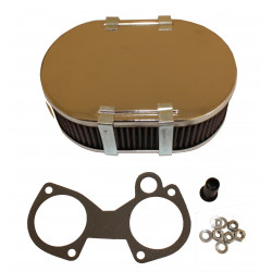 Filtro aria sportivo in cotone per Weber DCOE INCOMPLETO