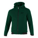 Felpa con cappuccio a zip integrale Sparco, verde