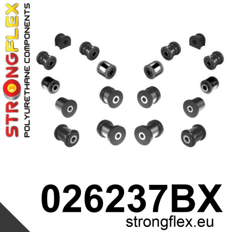 Silentblock in poliuretano STRONGFLEX - 026237BX: Rear suspension bush kit | race-shop.it