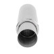 A parete singola - rotondo Silenziatore RACES 37, ingresso 3" (76mm) SS304 | race-shop.it