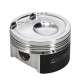 Parti del motore MANLEY pistoni forgiati per Ford 2.3L EcoBoost (Extreme Duty), 87,5 mm, 9,5:1, set | race-shop.it