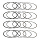 Parti del motore Anello del pistone Manley 101,50 mm 1,2 mm x 1,2 mm x 3,0 mm | race-shop.it