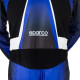 Tute Tuta da corsa omologata FIA SPARCO PRIME-K ADVANCED, nero/blu | race-shop.it