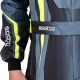 Tute Tuta da corsa omologata FIA SPARCO PRIME-K ADVANCED, nero/grigio/fluo/giallo | race-shop.it