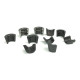 Parti del motore SUPERTECH semiconi valvole (7°, singola gola, conversione), stelo 5 mm, 12 coppie | race-shop.it