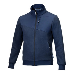 Sparco Full Zip Grit Fleece CRESTONE, blue marine