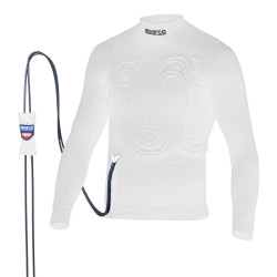 Sparco front cooling racing Underwear top R586 with FIA, white