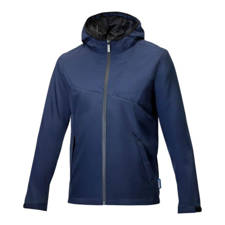 Felpe con cappuccio e giacche Sparco Windbreaker Grit ELBERT, blue marine | race-shop.it