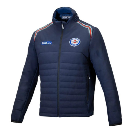 Felpe con cappuccio e giacche Sparco MARTINI RACING FRAME jacket (100GR), blue marine | race-shop.it